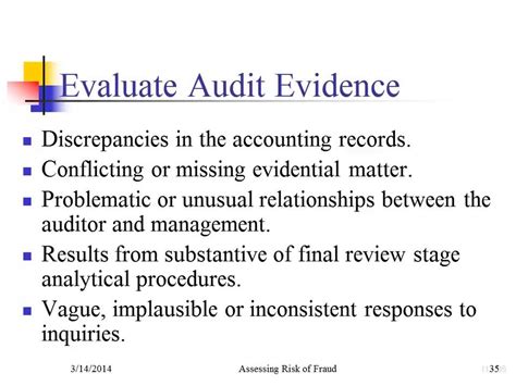 Evaluate Audit Evidence Youtube