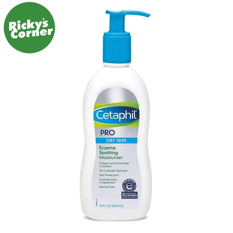 cetaphil pro dry skin eczema soothing moisturizer  ml lazada ph