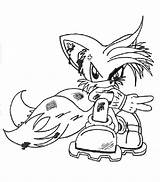 Coloring Pages Tails Sonic Comments sketch template