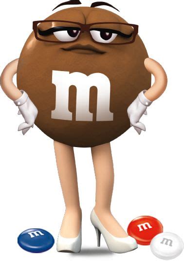 a cartoon character holding up a m and m s ball