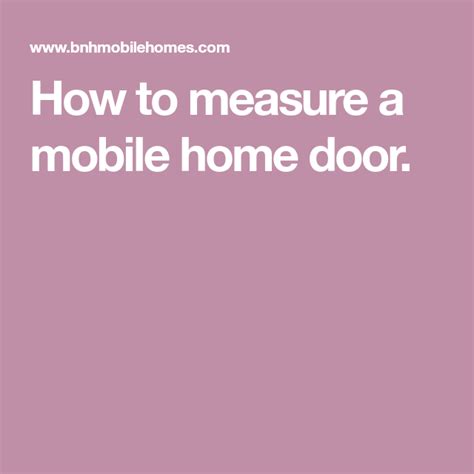 measure  mobile home door mobile home doors home doors mobile home windows