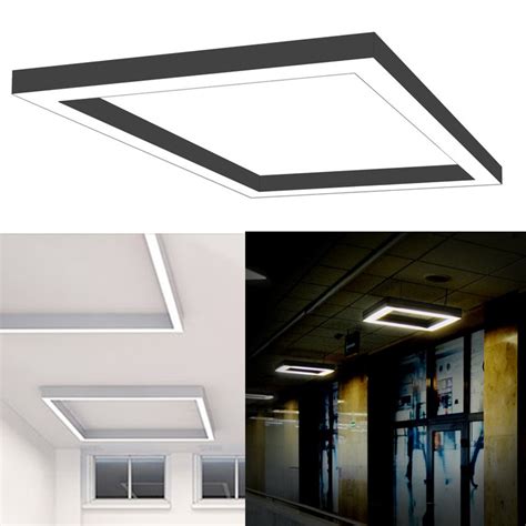 china mm rectangle square led linear lighting  office hot selling  china square