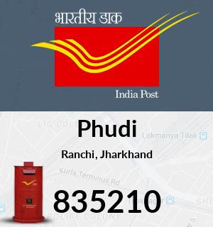 phudi pin code ranchi jharkhand