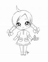 Chibi Coloring Pages Cute Dibujos Para Colorear Color Anime Deviantart Sureya Girl Drawings Colouring Books Drawing Stamps Choose Board Pockets sketch template