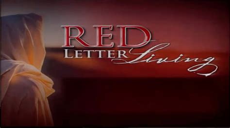 red letter living