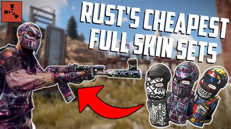 cheapest full skin sets  rust rust skins youtube