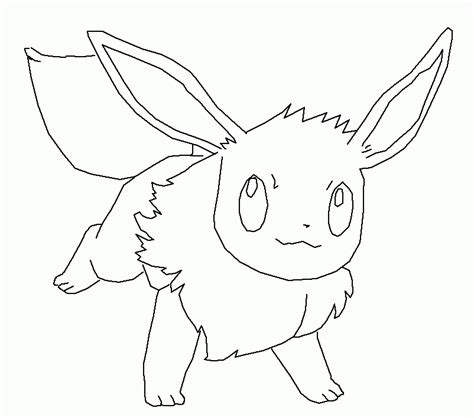 pokemon eevee coloring pages  print sketch coloring page coloring home