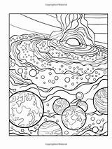 Coloring Pages Adults Creative Adult Books Galaxy Book Celestial Para Skyscapes Jessica Haven Colouring Colorear Dibujos Space Páginas Mazurkiewicz Dover sketch template