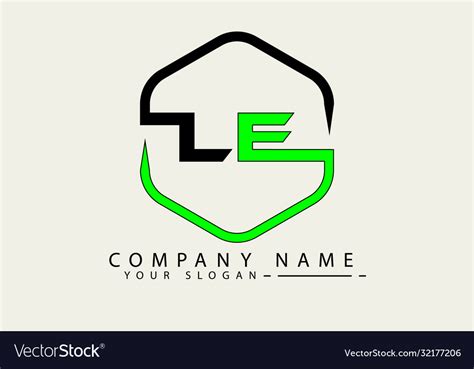 le logo royalty  vector image vectorstock