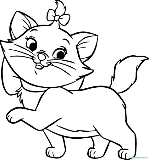 kitten coloring pages  getdrawings