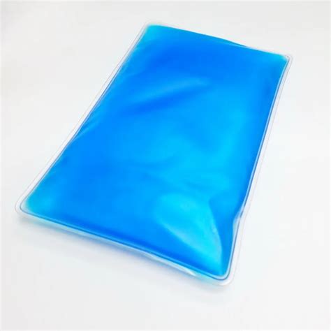 piece gel pack cold cool ice pack   cm flexible reusable bag sport injury comfort freezer