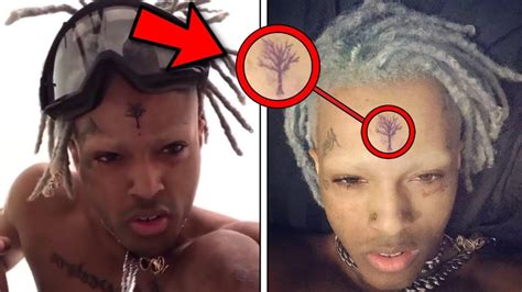 This Is What Xxxtentacion S Face Tattoo Means Youtube