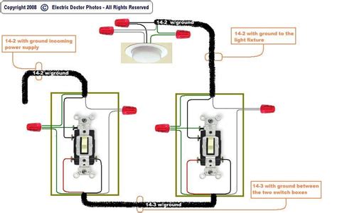 light diagram   wire   switches part     ways