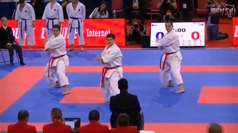 This Video Is About Italy Male Team Kata Kanku Dai World Karate