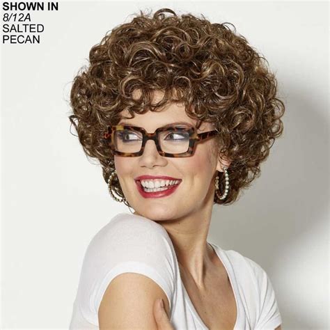 elena human hair blend wig  wigshop beautiful curly hair wigs hair curlers