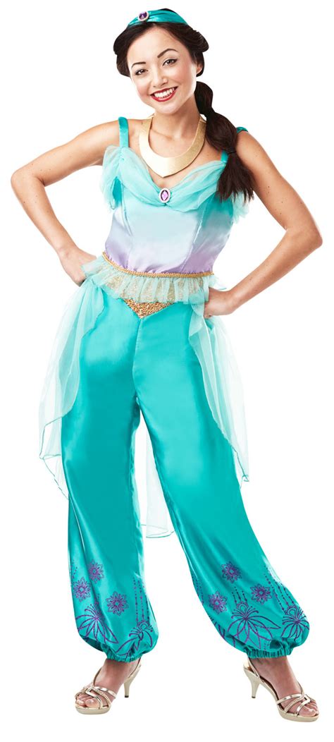 Princess Jasmine Ladies Fancy Dress Official Disney Aladdin Womens