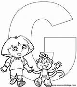 Dora Explorer Coloring Alphabet Browser Ok Internet Change Case Will sketch template