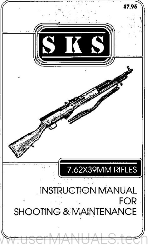 sks xmm rifles instructions manual