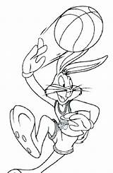 Coloring Basketball Pages Printable Ncaa Bunny Bugs Getdrawings Getcolorings Colorings sketch template