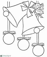 Coloring Christmas Pages Decorations sketch template