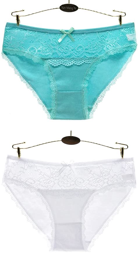 yun meng ni new style briefs sexy underwear cotton lace women panties