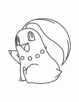 Pokemon Chikorita Kleurplaten Animaatjes Angry Malvorlagen Template Malvorlage Coloringhome Picgifs sketch template