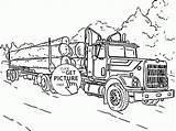Dually Wuppsy Semi Tractor sketch template