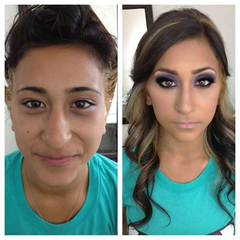 Contour Crazy Dramatic Before And After Makeup Photos