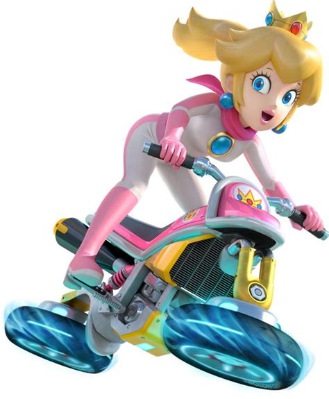 Princess Peach Car Princess Peach Mario Kart 8 Official