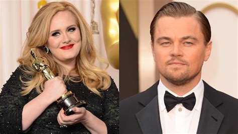 adele wishes leonardo dicaprio good luck at the oscars with epic titanic tribute