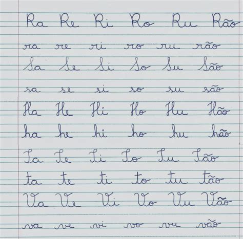 cantinho da casa alfabeto  silabas manuscritos maiusculos  minusculos  caderno de