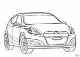 Hyundai Coloring Pages Drawing Skip Main 2009 sketch template