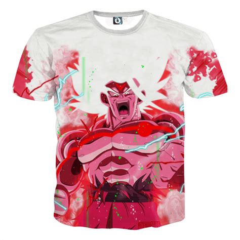 Goku Super Saiyan White Omni God Transformation T Shirt