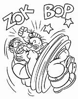 Popeye Colorat Bop Zok Bluto Fighting Brutus Sailor Marinarul Brigando Braccio Ferro Kids Planse Ausmalbilder Considerazioni Personali Alcune Linguaggio Violenza sketch template