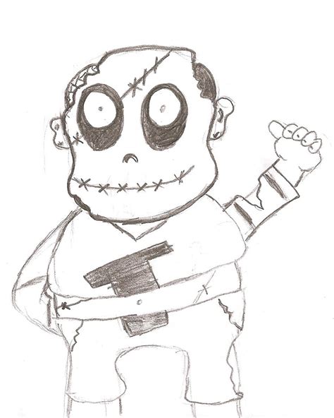 sketches  cute zombies images basnami