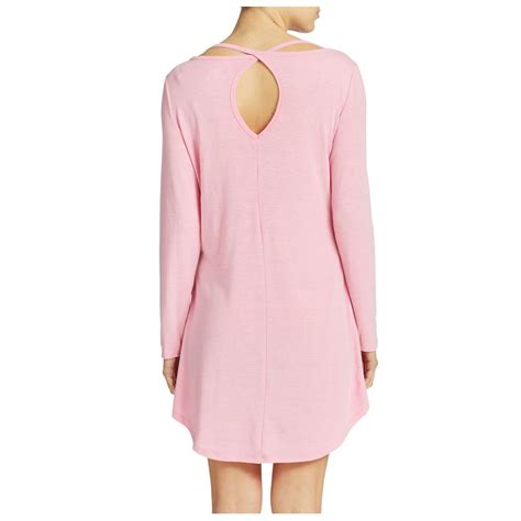 mattel barbie adult l s knit pink sleep shirt night gown