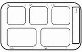 Tray Lunch Activity Perfect Preview sketch template