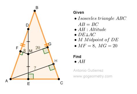 geometry problem  discover   calculate  length