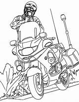 Officer Netart Lego Motociclette sketch template