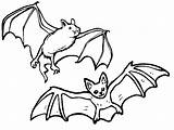Bat Coloring Pages Print sketch template
