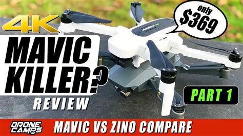 dji mavic killer hubsan zino  drone  compare flights range honest review youtube