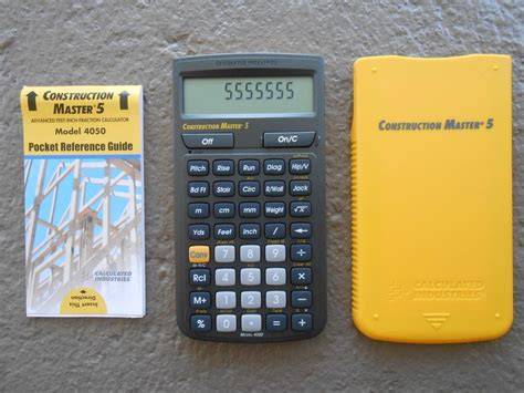 calculated industries construction master construction calculator advanced