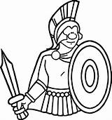 Spartan Coloring Pages Drawing Warrior Color Getcolorings Printable Drawings Better Halo Paintingvalley sketch template
