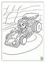 Coloring Ralph Wreck Dinokids Coloringdisney sketch template