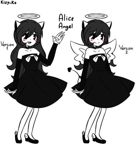 Bendy And The Ink Machine Alice Angel By Kizy Ko On