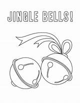 Coloring Pages Jingle Bells Printable December Christmas Holiday Bell Fun Print Kids Colouring Color Sheets Makeandtakes Printables Book Rock Holidays sketch template