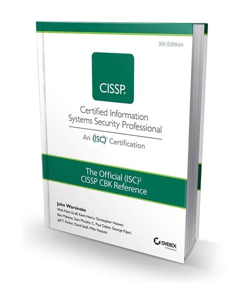 cissp cbk revision 5 is now available for pre order release date is may