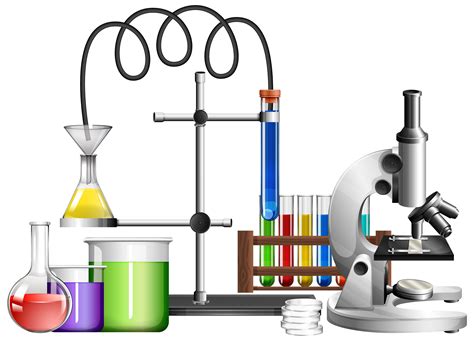 science lab equipment vector art icons  graphics