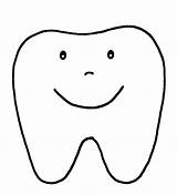 Tooth Smileys Clipartmag Zahn Pinned sketch template