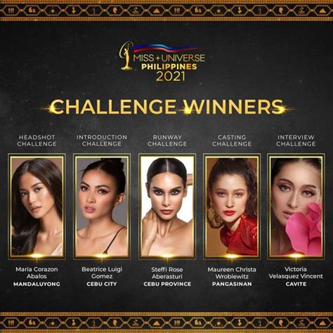 2 Cebuana Beauty Queens Among Mup 2021 Challenge Winners Cebu Daily News